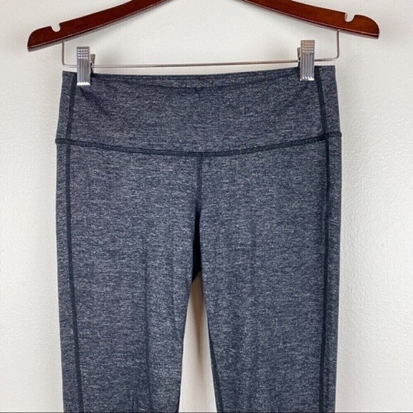 Athleta Quest Chaturanga Tight Leggings Heathered Black Size S - Picture 3 of 10